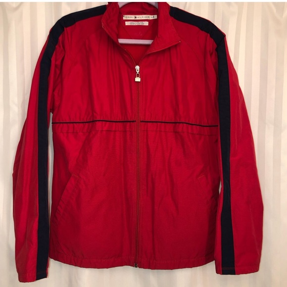 Vintage Red Tommy Hilfiger Jacket - Picture 2 of 2